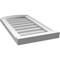 Ekena Millwork Arch Top Surface Mount PVC Gable Vent: Functional, w/ 2"W x 2"P Brickmould Sill Frame, 14"W x 26"H GVPAR14X2603SF - alternate 5